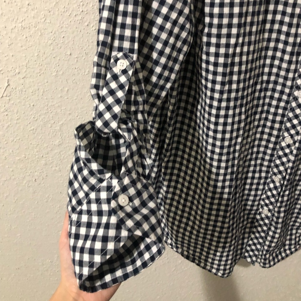 Talbots Gingham Button Down Shirt - image 2